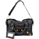 Balenciaga Classic Leather City Handbag