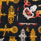 Hermès Classic "FERRONNERIE" Silk Carre 90 Scarf Tuch