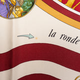 Hermès Classic "parmi le fleurs" Silk Carre 90 Scarf Tuch