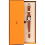 Hermès Silver Tone Heure H HH.1.210 Women Watch