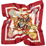 Hermès Classic "parmi le fleurs" Silk Carre 90 Scarf Tuch