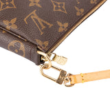 Louis Vuitton Canvas Monogram Pochette Accessoire Handbag