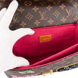 Louis Vuitton Canvas Monogram World Patches Metis Handbag