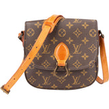 Louis Vuitton Canvas Monogram Saint Cloud MM Crossbody Bag