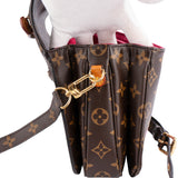 Louis Vuitton Canvas Monogram World Patches Metis Handbag