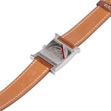 Hermès Silver Tone Heure H HH.1.210 Women Watch