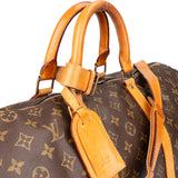 Louis Vuitton Canvas Monogram Keepall 50 Bandouliere