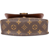 Louis Vuitton Canvas Monogram Saint Cloud MM Crossbody Bag