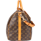 Louis Vuitton Canvas Monogram Keepall 50 Bandouliere