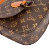 Louis Vuitton Canvas Monogram Saint Cloud MM Crossbody Bag