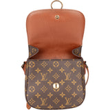 Louis Vuitton Canvas Monogram Saint Cloud MM Crossbody Bag