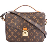 Louis Vuitton Canvas Monogram Metis Handbag