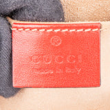 Gucci Red Leather Marmont GG Crossbody Bag