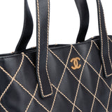 Chanel Quilted Stitch Lambskin Handbag