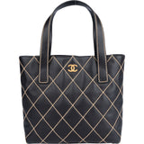 Chanel Quilted Stitch Lambskin Handbag