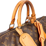 Louis Vuitton Canvas Monogram Keepall 55 Bandouliere