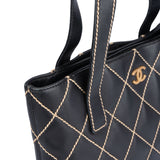 Chanel Quilted Stitch Lambskin Handbag