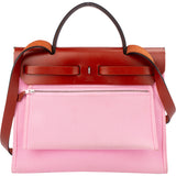 Hermès Rose Bubblegum Classic Herbag 31 Handbag