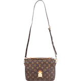 Louis Vuitton Canvas Monogram Metis Handbag