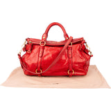Miu Miu Classic Leather City Handbag