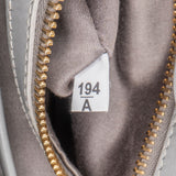 Miu Miu Grey Leather Bicolor Rivets Handbag