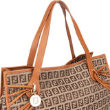 Fendi FF Monogram Zucchino Handbag
