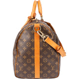 Louis Vuitton Canvas Monogram Keepall 50 Bandouliere