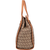 Fendi FF Monogram Zucchino Handbag