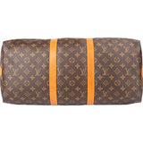 Louis Vuitton Canvas Monogram Keepall 50 Bandouliere