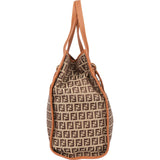 Fendi FF Monogram Zucchino Handbag