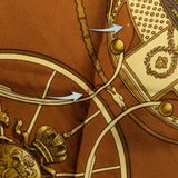 Hermès Classic "SPRINGS" Silk Carre 90 Scarf Tuch