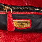 Miu Miu Classic Leather City Handbag