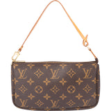 Louis Vuitton Canvas Monogram Pochette Accessoire Handbag