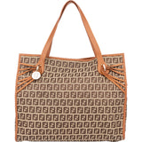Fendi FF Monogram Zucchino Handbag