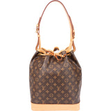 Louis Vuitton Canvas Monogram Sac Noe Grande Shoulder Bag
