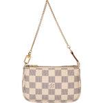 Louis Vuitton Damier Azur Monogram Mini Pochette Accessoire Shoulder Bag - vintageandkickz