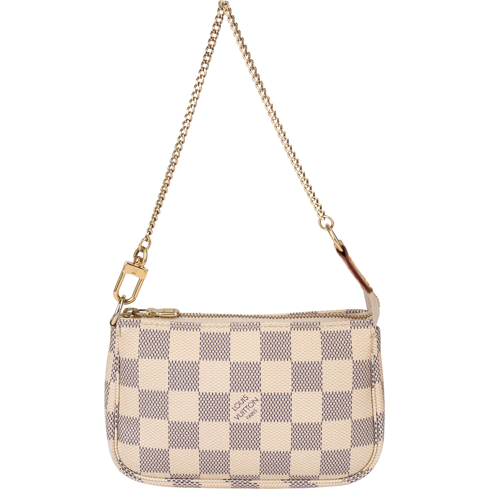 Louis Vuitton Damier Azur Monogram Mini Pochette Accessoire Shoulder Bag - vintageandkickz