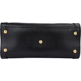 Gucci Black Leather Bamboo Diana Handbag