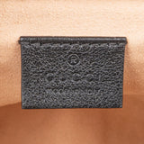 Gucci Black Leather Bamboo Diana Handbag