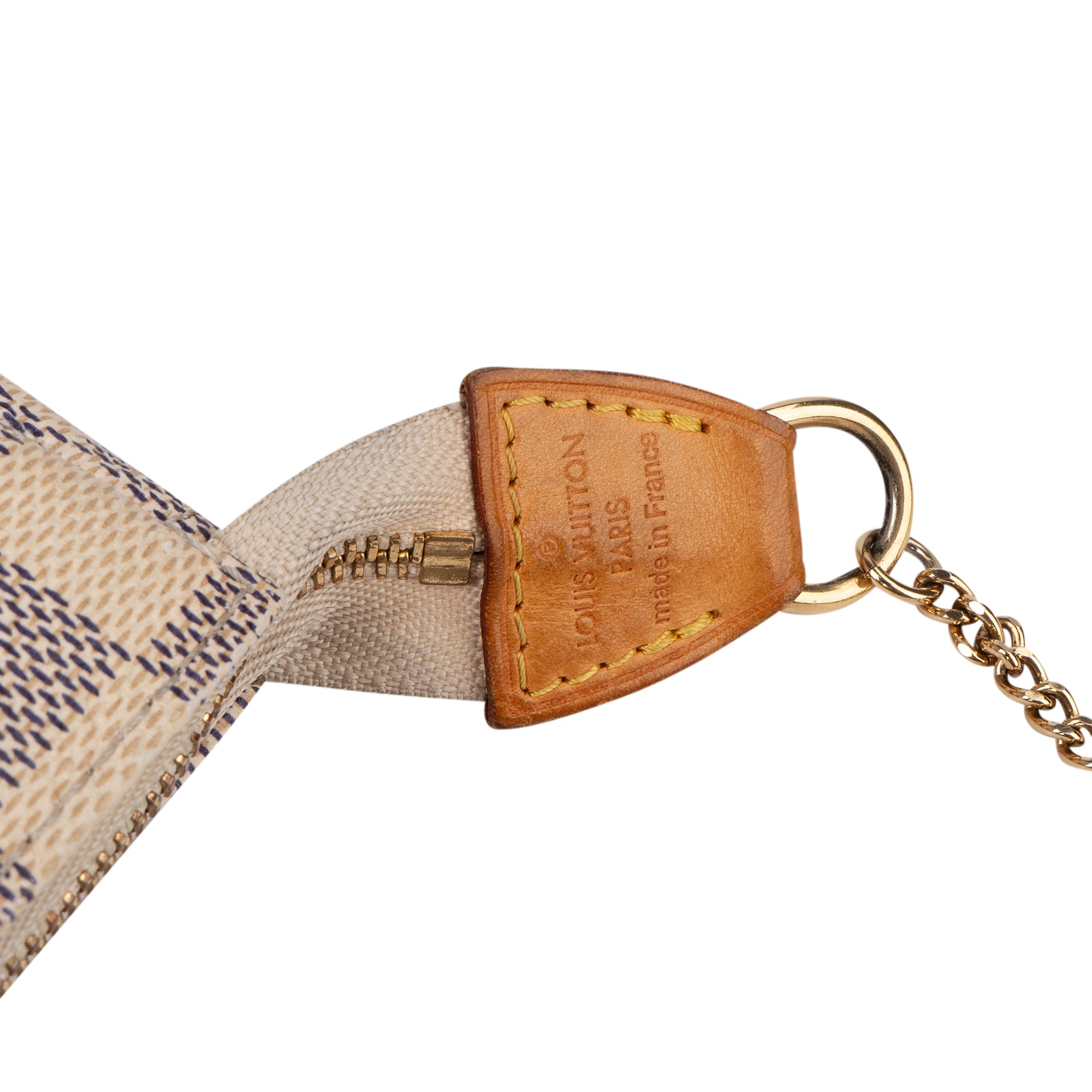 Louis Vuitton Damier Azur Monogram Mini Pochette Accessoire Shoulder Bag - vintageandkickz