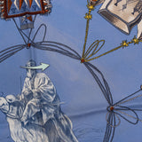 Hermès Classic "CUIRS DU DESERT" Silk Carre 90 Scarf Tuch