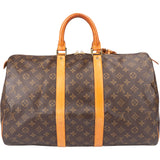 Louis Vuitton Canvas Monogram Keepall 45