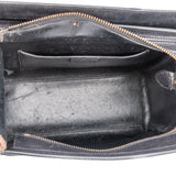 Celine Tricolor Leather Luggage Handbag