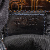 Christian Dior Patent Leather Oblique Monogram Maris Handbag