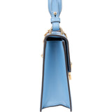 Gucci Blue Leather Sylvie Shoulder Bag