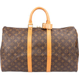 Louis Vuitton Canvas Monogram Keepall 45
