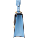 Gucci Blue Leather Sylvie Shoulder Bag