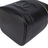 Chanel Caviar Leather CC Vanity Bag