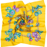 Hermès Classic "LES RUBANS DU CHEVAL" Silk Carre 90 Scarf Tuch