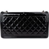Chanel Plexi Brick CC Quilted Patent Leather Single Flap Crossbody Bag